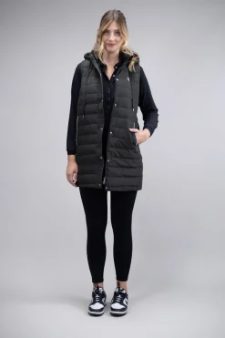 Femme Harcour Boliva long Gilet sans manches