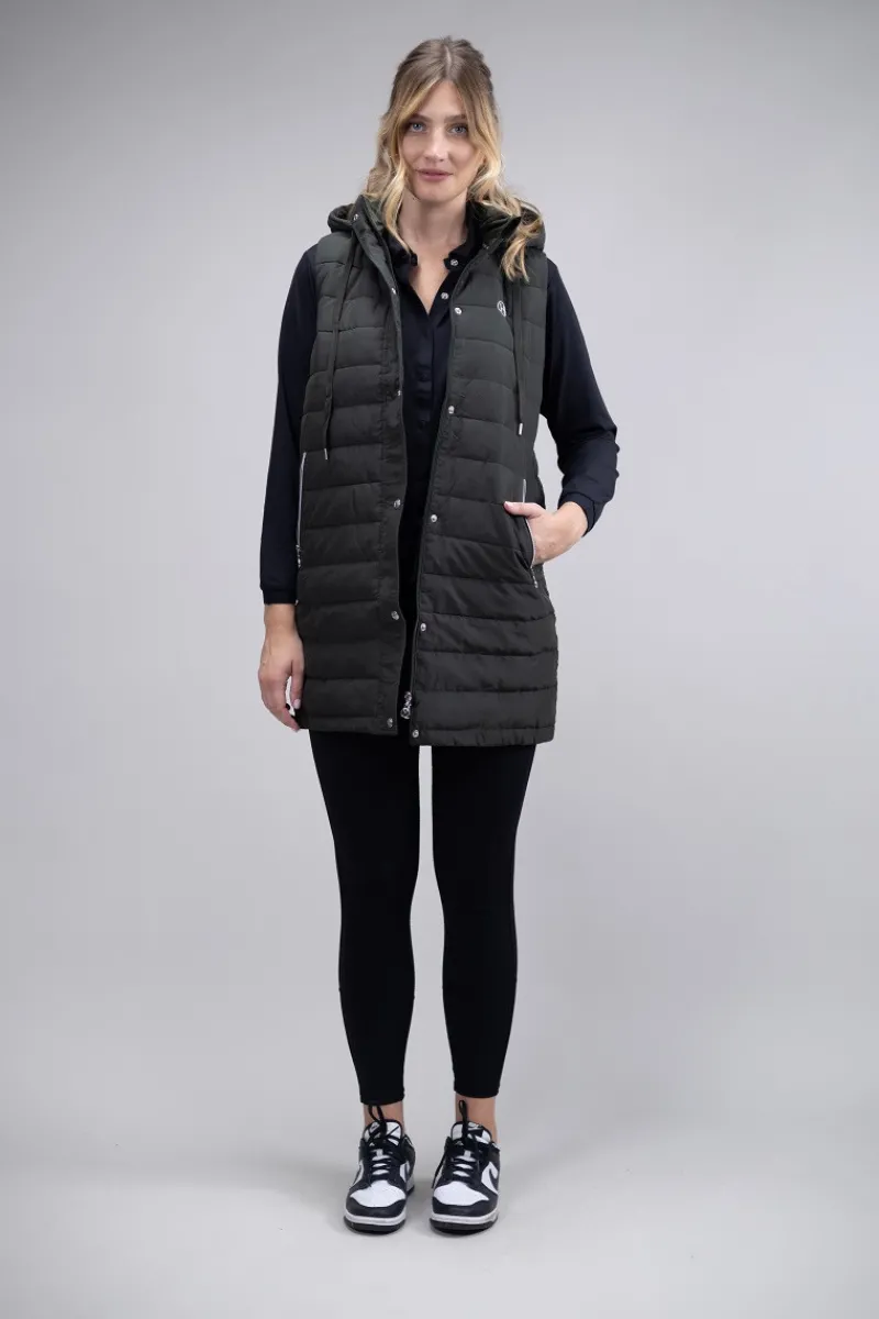 Femme Harcour Boliva long Gilet sans manches