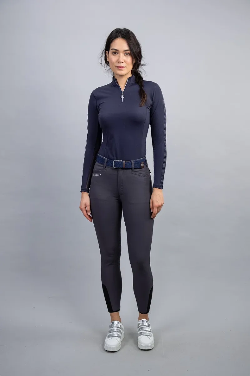 Femme Harcour Costaso Pantalon equitation fix system grip femme