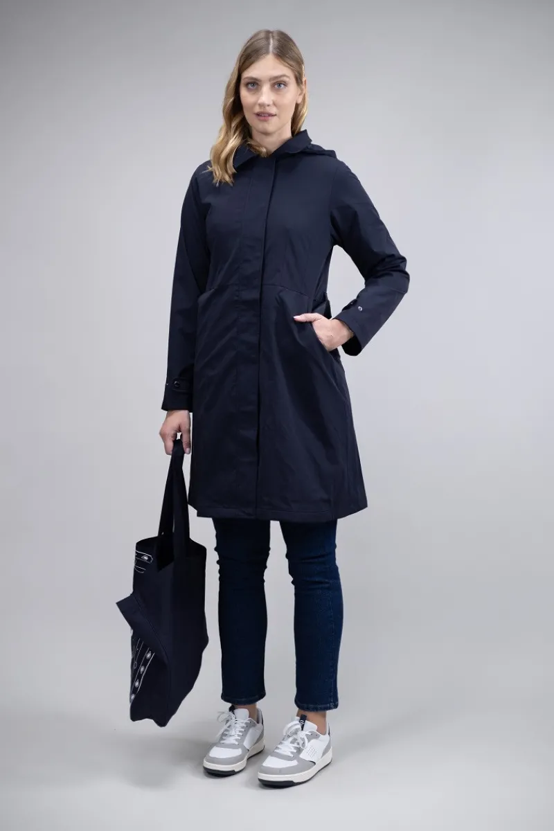 Femme Harcour Tweeta Long Trench Coat